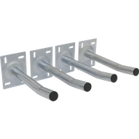 SEALEY Wall Mountable Storage Hooks - Set Of 4 | APWH | GSF Car Parts