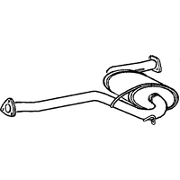 Klarius Exhaust- Middle Box/silencer | AR212P | GSF Car Parts