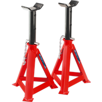 SEALEY Axle Stands (Pair) 10 Tonne Capacity Per Stand | AS10000 | GSF Car Parts