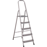 SEALEY Aluminium Step Ladder 5-Tread En 131 | ASL5 | GSF Car Parts