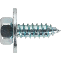 SEALEY Acme Screw With Captive Washer #14 X 3/4" Zinc Pack Of 100 | ASW14 | GSF Car Parts