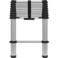 SEALEY Aluminium Telescopic Ladder 9-Tread En 131 | ATL09 | GSF Car Parts