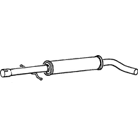 A2A Audi A3 Middle Box/silencer | GSF Car Parts