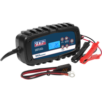 SEALEY Compact Auto Smart Charger & Maintainer 6.5A 6/12V | AUTOCHARGE650HF | GSF Car Parts