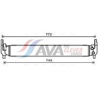 Radiator Ava Fits: SKODA FABIA