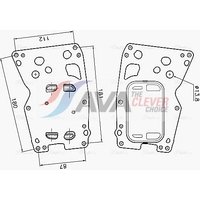 Engine Oil Cooler Ava Fits: BMW 425