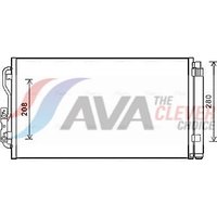 Air Con Condenser Ava Fits: BMW 220
