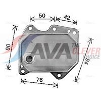 Engine Oil Cooler Ava Fits: FORD TRANSIT
