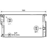 Ava BMW 1 Series Radiator | BW2453 | GSF Car Parts