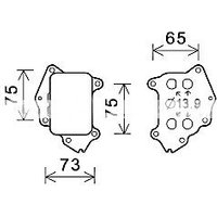 Ava Ford Transit Connect Oil Cooler | CN3309 | GSF Car Parts