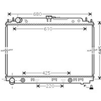 Ava Nissan Np300 Radiator | DNA2297 | GSF Car Parts