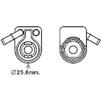 Engine Oil Cooler Ava Fits: FORD TRANSIT CONNECT