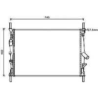Ava Ford Transit Tourneo Radiator | FDA2589 | GSF Car Parts