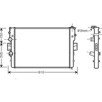 Ava Iveco Daily Radiator | IVA2087 | GSF Car Parts