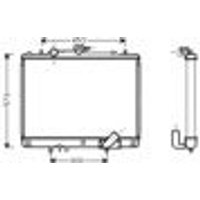 Ava Mitsubishi Pajero/shogun Sport Radiator | MTA2162 | GSF Car Parts
