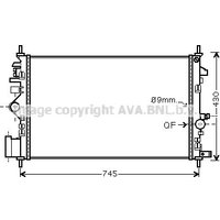 Ava Vauxhall And Opel Insignia Radiator | OL2468 | GSF Car Parts