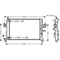 Ava Vauxhall And Opel Tigra Twintop Radiator | OLA2380 | GSF Car Parts