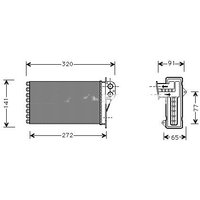 Ava Citroen Xsara Picasso Radiator | PE6199 | GSF Car Parts