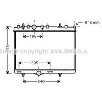 Ava Citroen C4 Grand Picasso Radiator | PEA2255 | GSF Car Parts