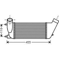 Ava Turbo Intercooler | PEA4347 | GSF Car Parts