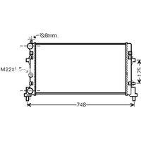Ava Skoda Rapid Spaceback Radiator | STA2037 | GSF Car Parts
