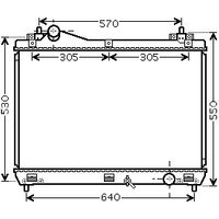 Ava Suzuki Grand Vitara Radiator | SZ2103 | GSF Car Parts