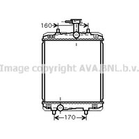 Ava Toyota Aygo Radiator | TOA2360 | GSF Car Parts