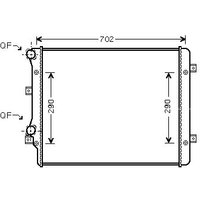 Ava Skoda Superb Radiator | VN2207 | GSF Car Parts