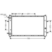 Ava Volkswagen Transporter T4 Radiator | VNA2114 | GSF Car Parts