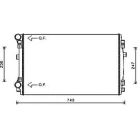 Ava Seat Ateca Radiator | VNA2338 | GSF Car Parts