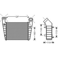 Ava Skoda Superb Turbo Intercooler | VNA4238 | GSF Car Parts