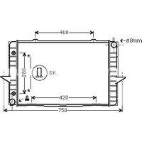 Ava Volvo Xc70 Cross Country Radiator | VO2118 | GSF Car Parts