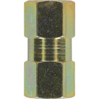 SEALEY Brake Tube Connector M10 X 1mm Female To Female Pack Of 10 | BC10100F | GSF Car Parts
