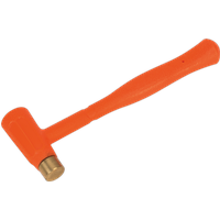 SEALEY Brass Faced Dead Blow Hammer 12Oz | BFH12 | GSF Car Parts