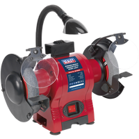 SEALEY Bench Grinder Ø150mm With Worklight 250W/230V | BG150WL | GSF Car Parts