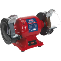 SEALEY Bench Grinder Ø150mm With Wire Wheel 450W/230V Heavy-Duty | BG150XW/99 | GSF Car Parts