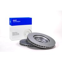 Delphi Front Vented Brake Disc Pair - 305mm Diameter | BG3768 | GSF Car Parts