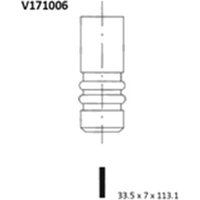 BGA Alfa Romeo 145 Inlet Valve | V171006 | GSF Car Parts