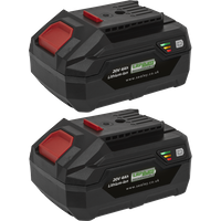 SEALEY Power Tool Battery Pack 20V 4Ah Kit For Sv20 Series | BK04 | GSF Car Parts