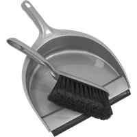 SEALEY Dustpan & Brush Set Composite | BM04 | GSF Car Parts
