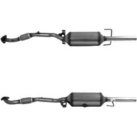 Homologated Diesel Cat & Sic Dpf BMCATS Fits: OPEL ZAFIRA B