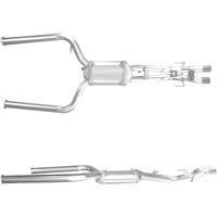 Eu4 None Ta Underfloor Dpf BMCATS Fits: JAGUAR XJ