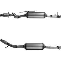 Underfloor Scr Cat & Dpf Combined BMCATS Fits: CITROEN C4 PICASSO