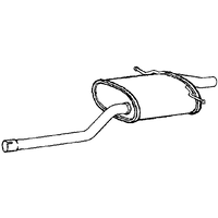 A2A Mini Clubman Rear Box/silencer | GSF Car Parts