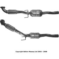 Eu4 Type Approved Underfloor Cat BMCATS Fits: SKODA FABIA