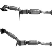 Eu4 Type Approved Cose Coupled Cat BMCATS Fits: VOLVO V70