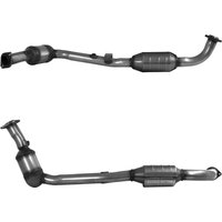 Eu3 Type Approved Close Coupled Cat BMCATS Fits: OPEL OMEGA B