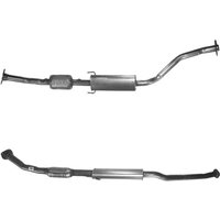 Eu3 Type Approved Underfloor Cat BMCATS Fits: TOYOTA CELICA