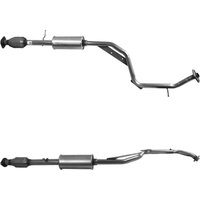 Eu4 Type Approved Underfloor Cat BMCATS Fits: MAZDA 3