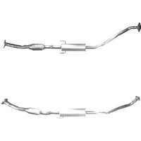 (catty088ta)eu3 Ta Underfloor Cat BMCATS Fits: TOYOTA COROLLA VERSO